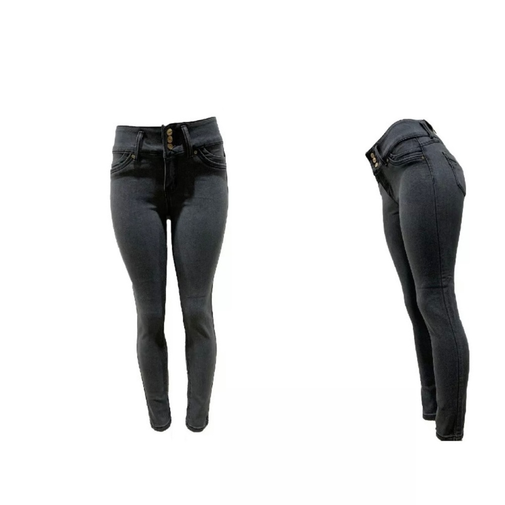 new Colombian designed pushed up dark grey jeans